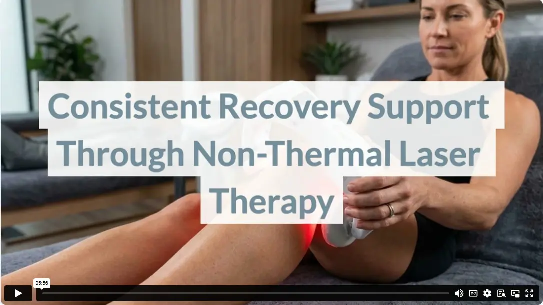 Consistent Recovery Support Through Non-Thermal Laser Therapy