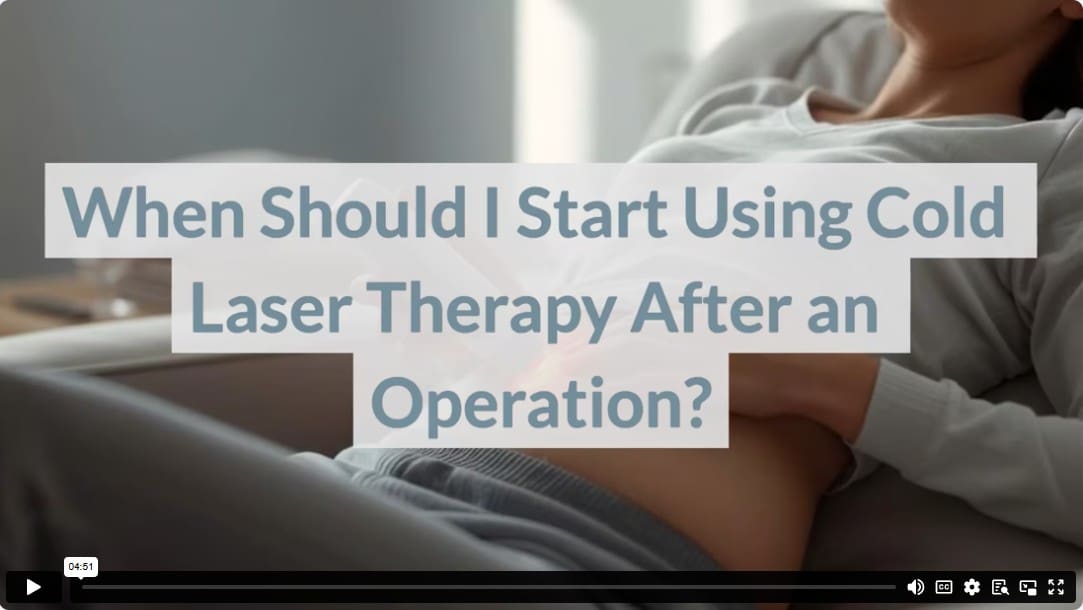 When Should I Start Using Cold Laser Therapy After an Operation?