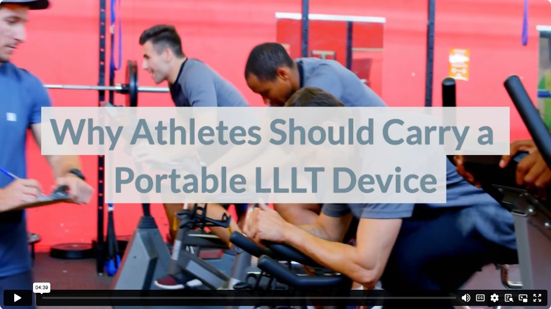 Why Athletes Should Carry a Portable LLLT Device