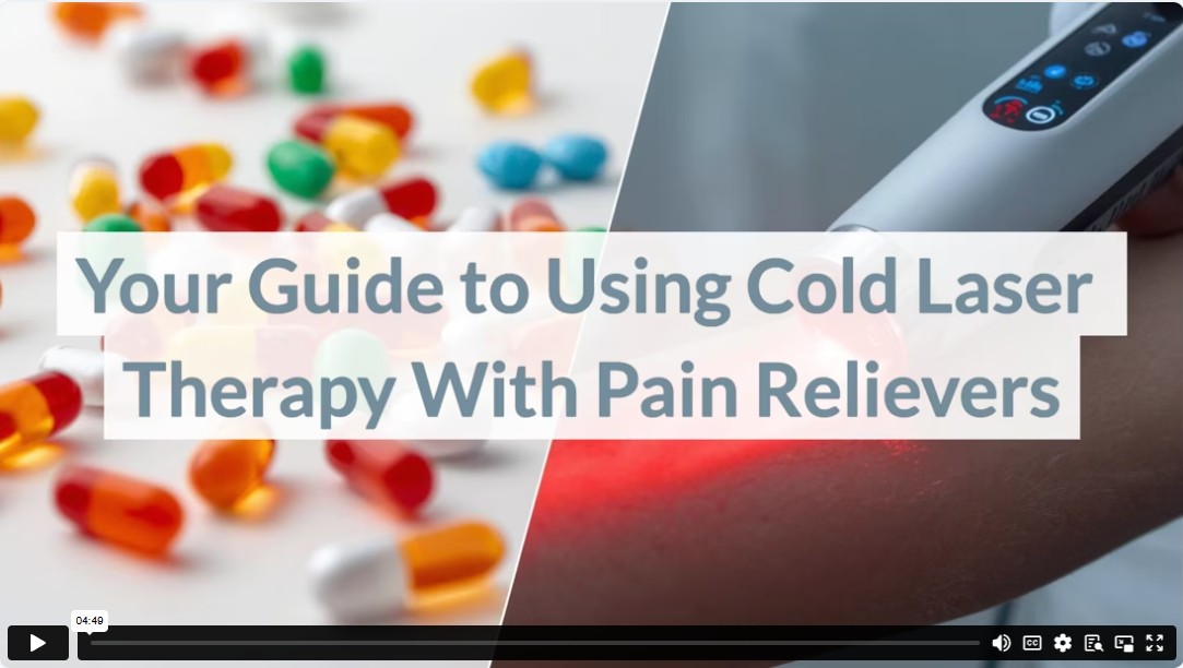 Your Guide to Using Cold Laser Therapy With Pain Relievers