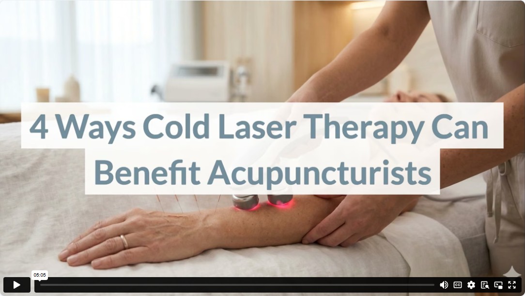 4 Ways Cold Laser Therapy Can Benefit Acupuncturists
