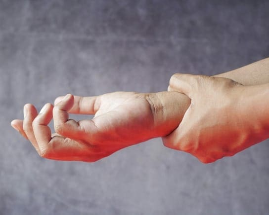 Sore wrist needing best cold laser therapy machine